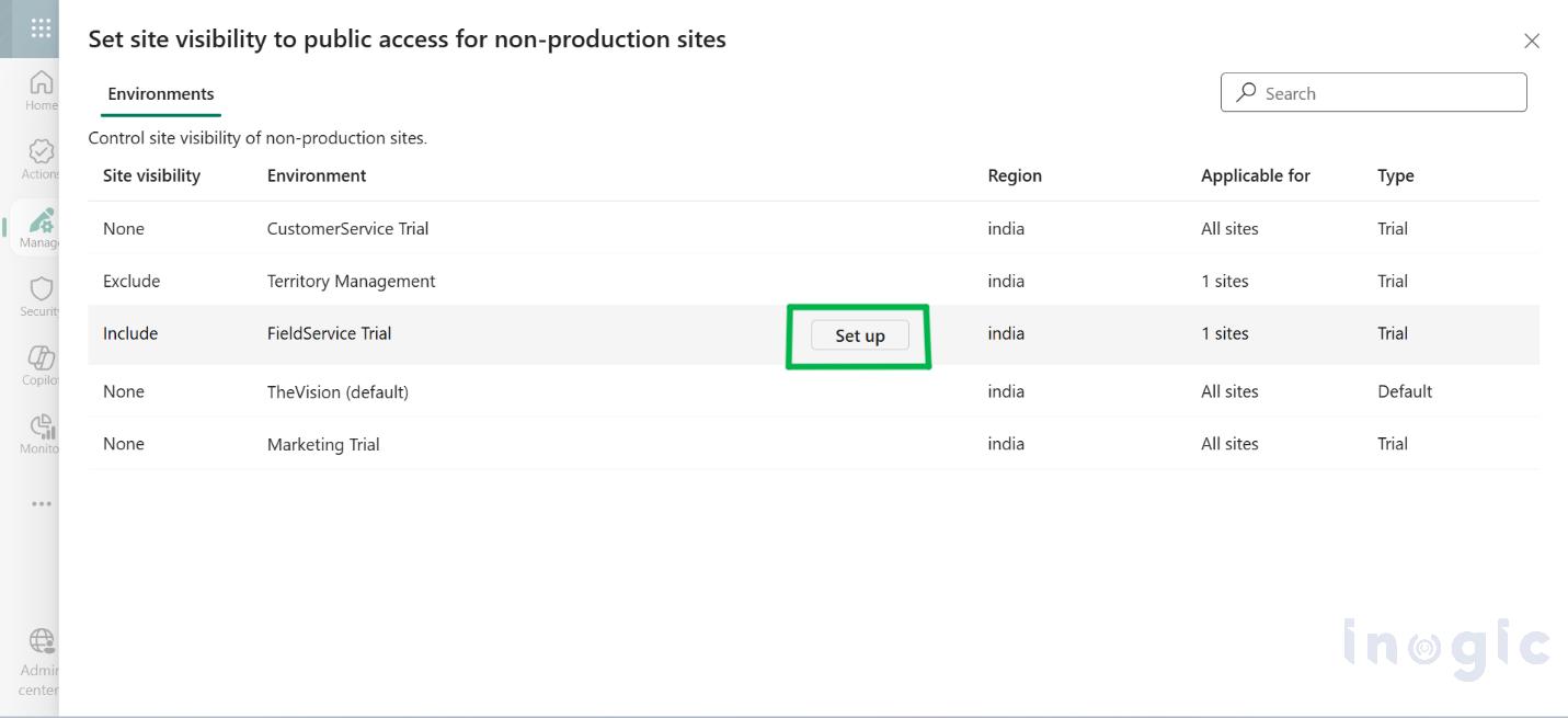 Step-by-step Guide to Controlling Public Access for Non-Production Power Pages Sites