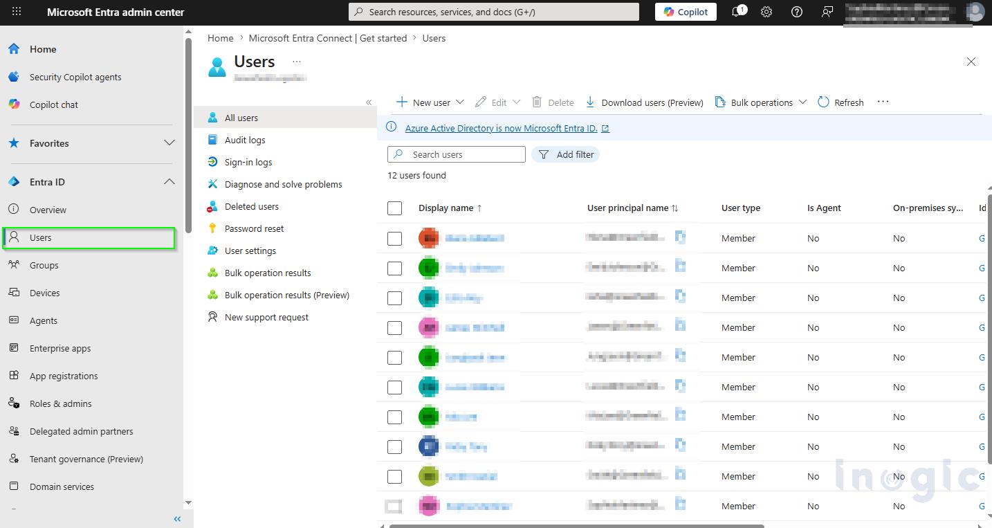 Admin Center Notifications