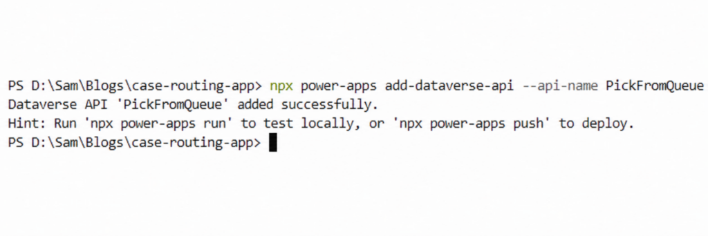 Pickfromqueue Dataverse Calling Dataverse Actions and Functions from Power Apps Code Apps