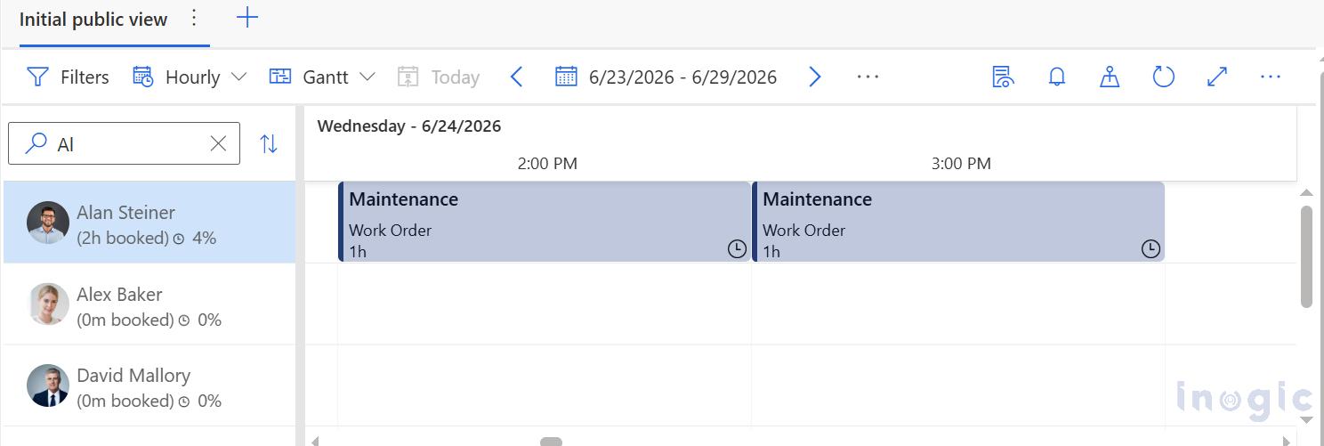 Bulk Update of Multiple Bookings Resource Reassignment and Time Shifting