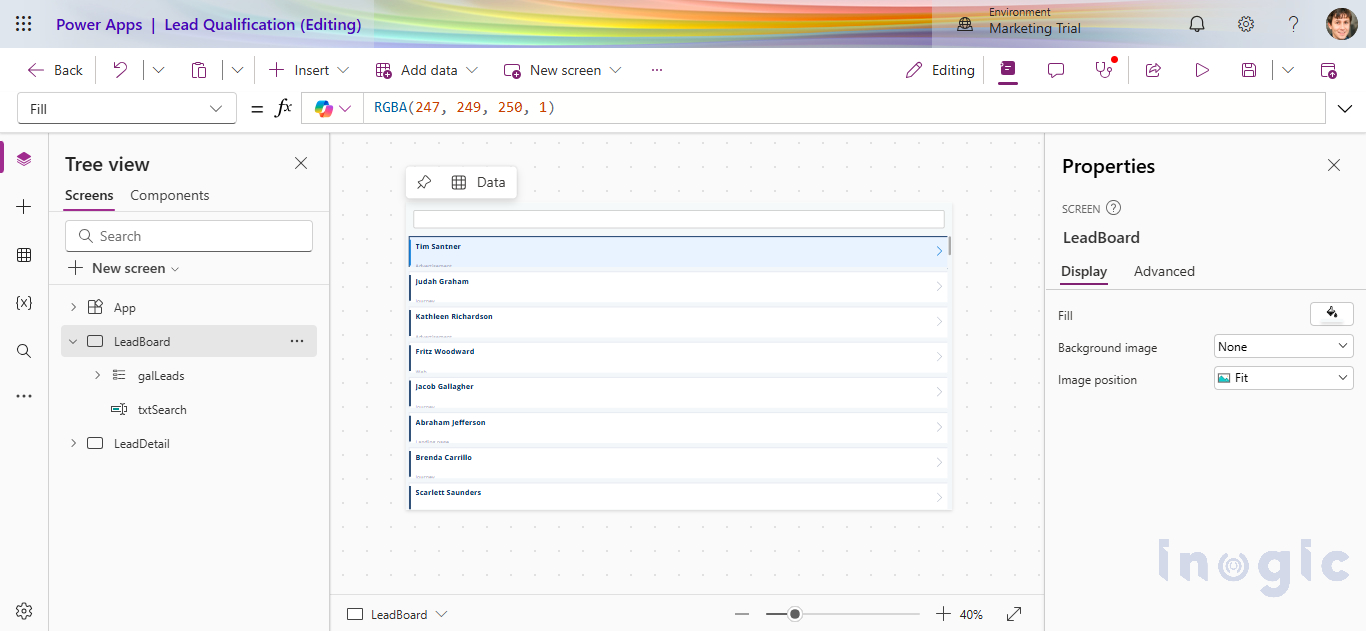 Canvas App