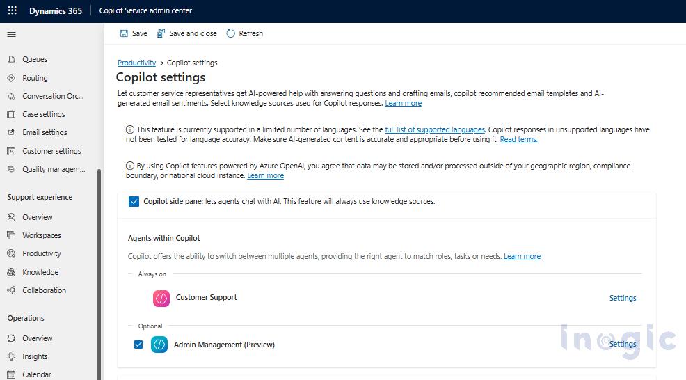Copilot Agent Management