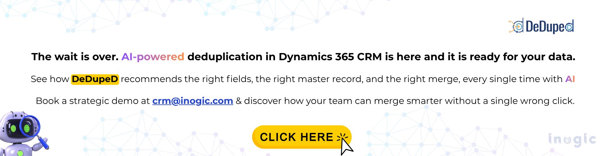 AI-Powered Duplicate Merge and Master Record Selection in Dynamics 365 CRM
