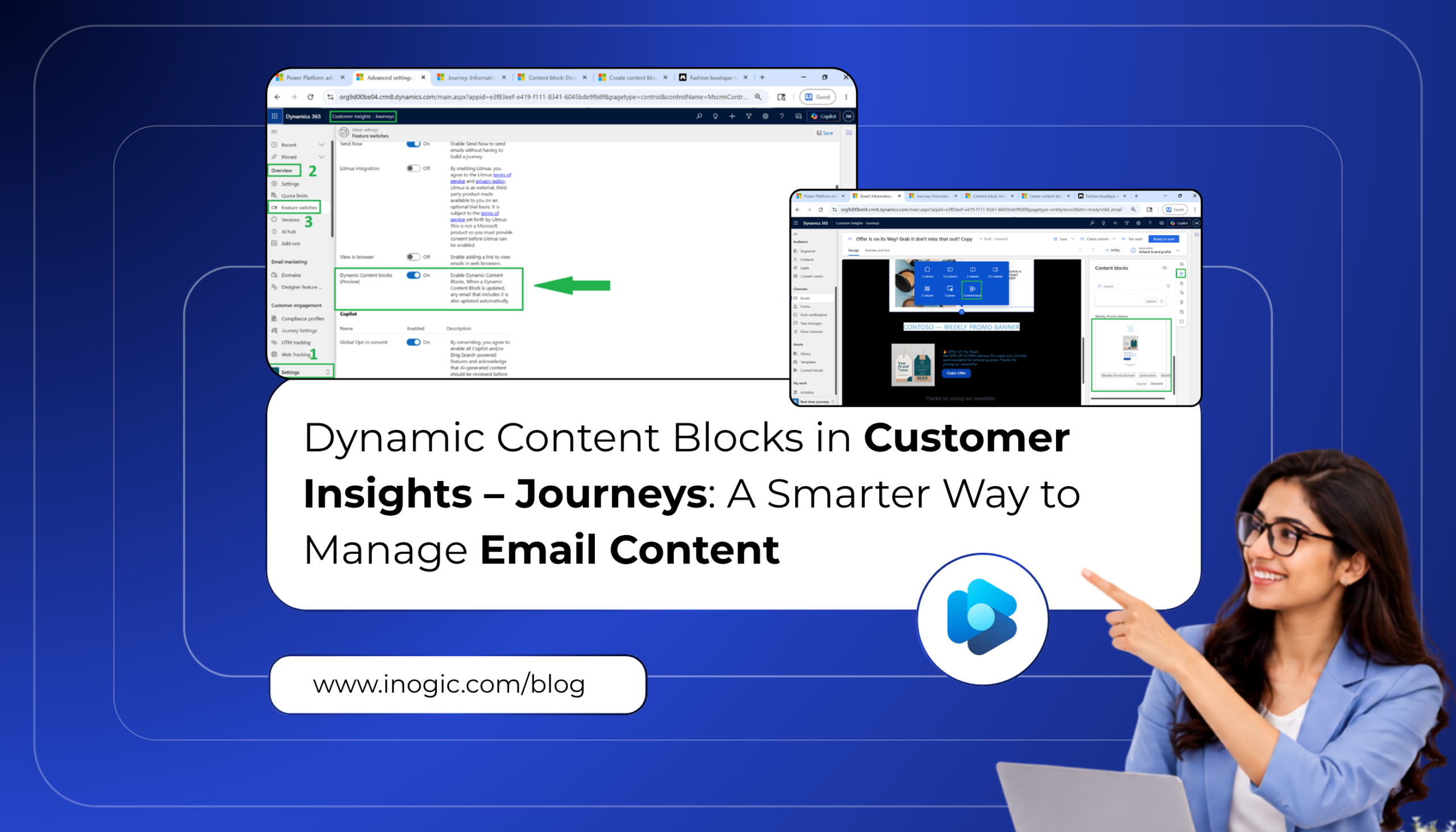 Dynamic Content Blocks in Customer Insights – Journeys: A Smarter Way to Manage Email Content