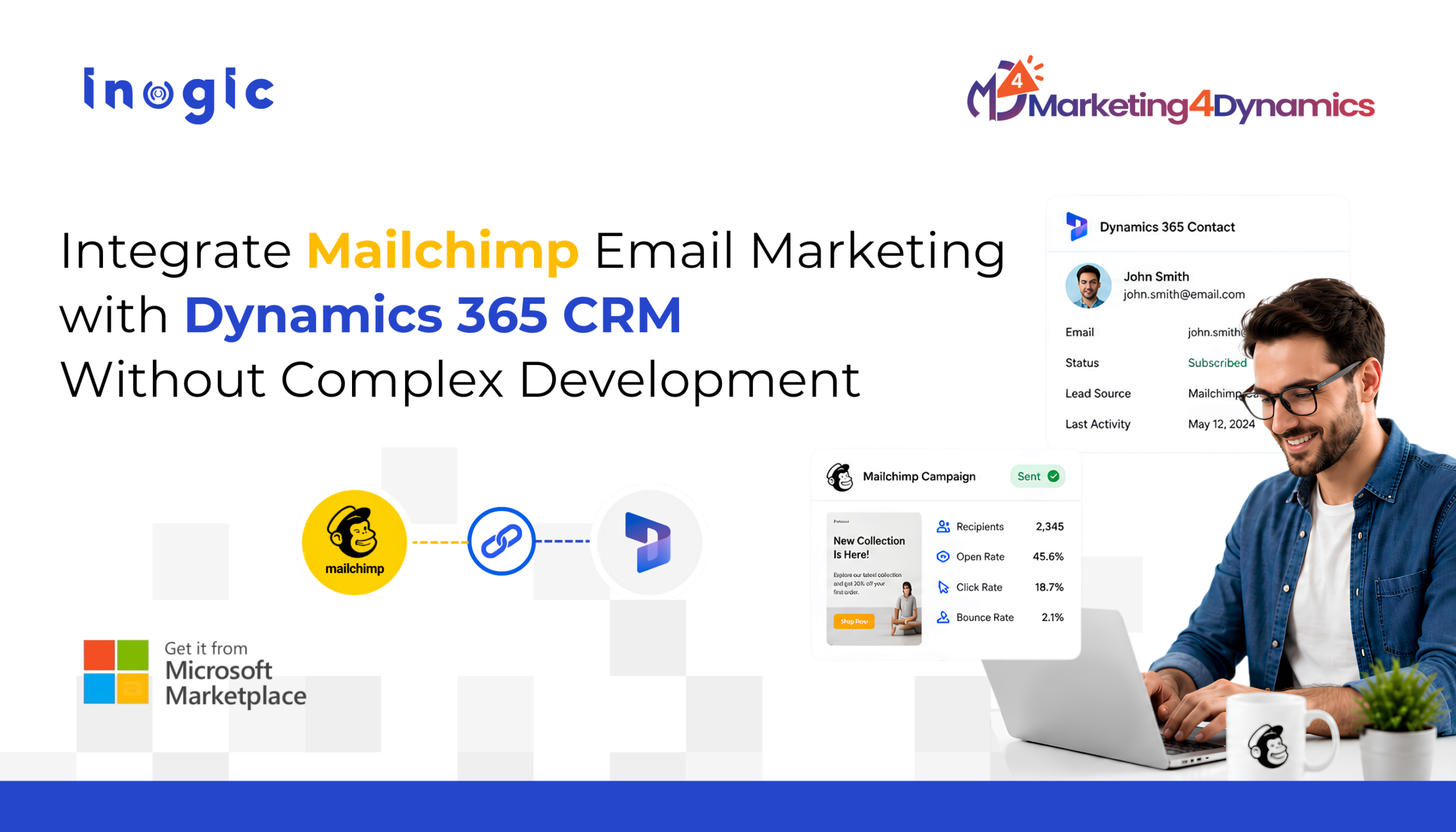 Integrate Mailchimp Email Marketing with Dynamics 365 CRM Without Complex Development