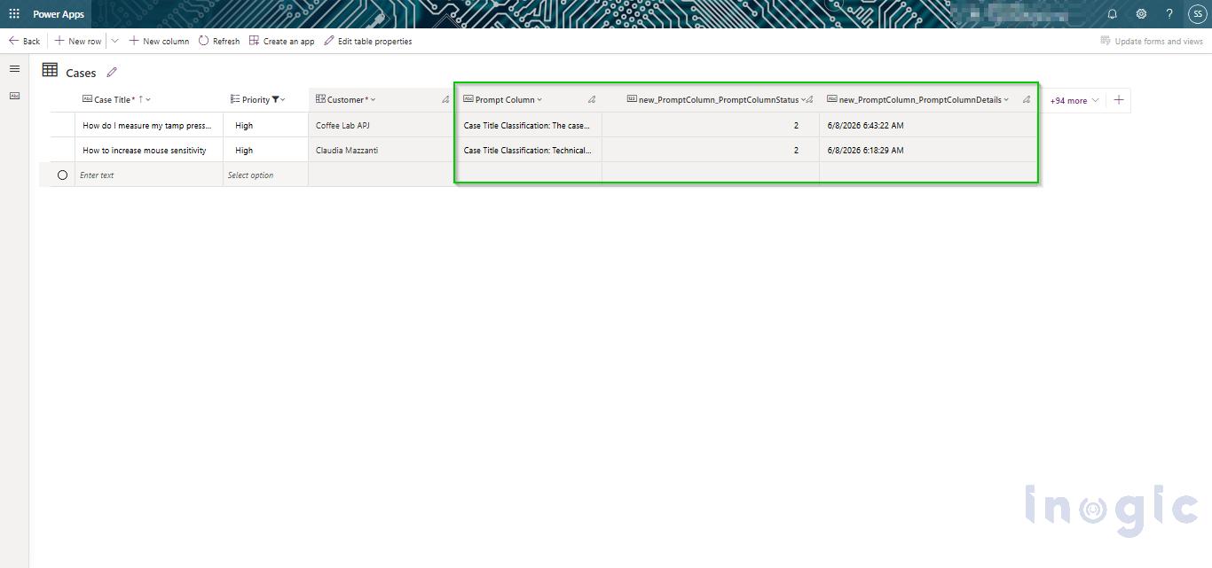 Optimizing Prompt Columns in Microsoft Dataverse with Filters