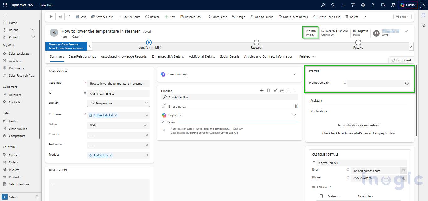 Optimizing Prompt Columns in Microsoft Dataverse with Filters
