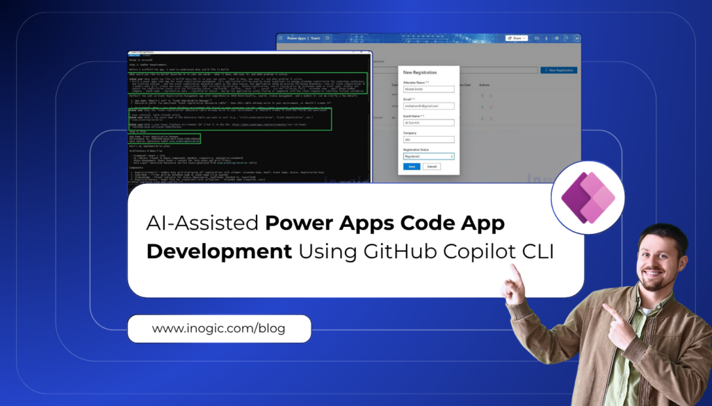 Code App Power Platform AI-Assisted Power Apps Code App Development Using GitHub Copilot CLI ...