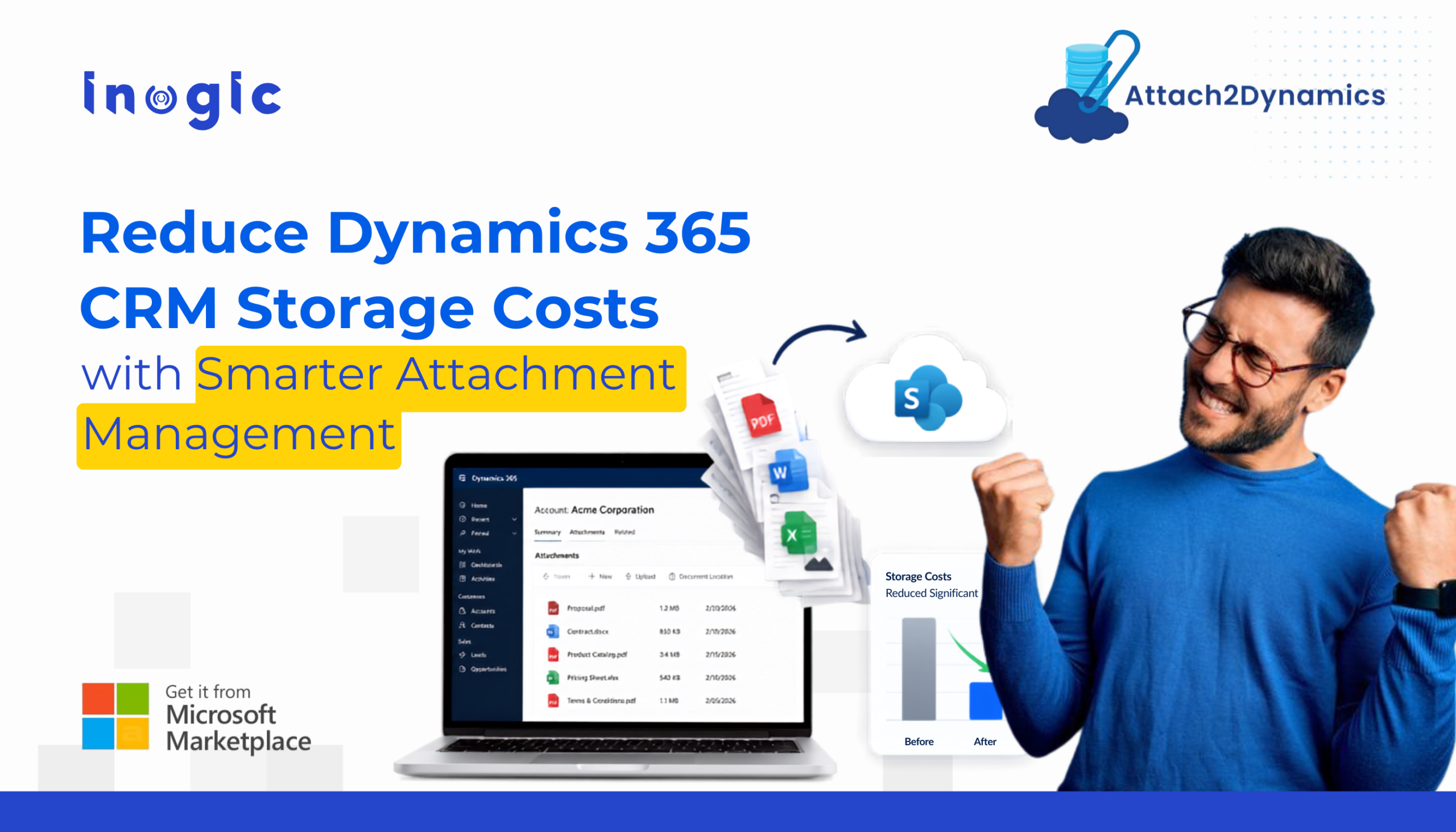 Reduce Dynamics 365 CRM Storage Costs with Smarter Attachment Management