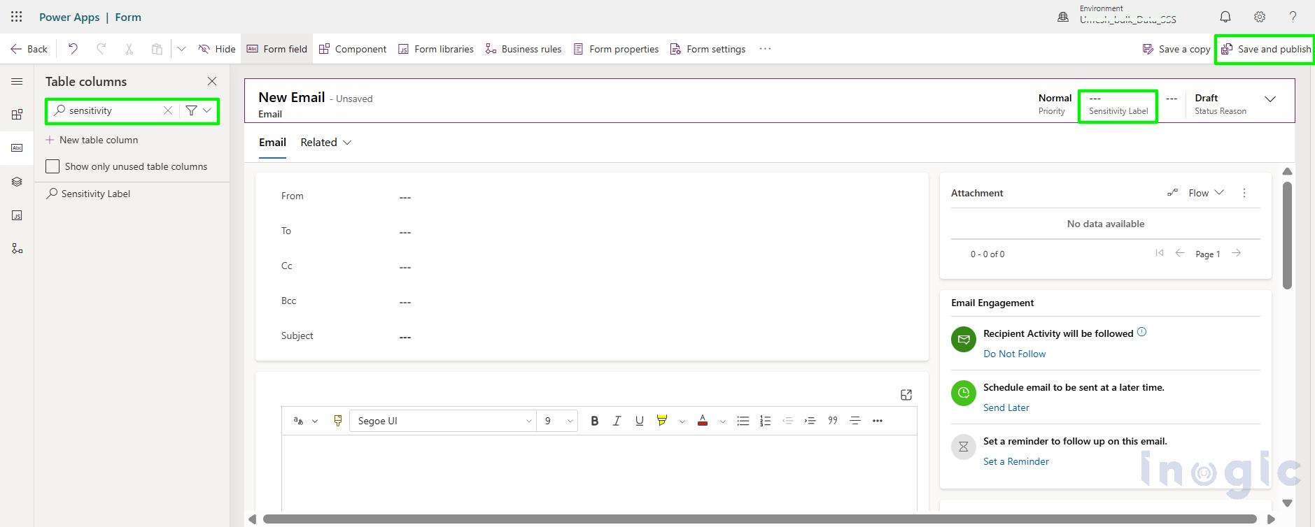 How to Secure Emails in Dynamics 365 with Microsoft Purview Sensitivity Labels
