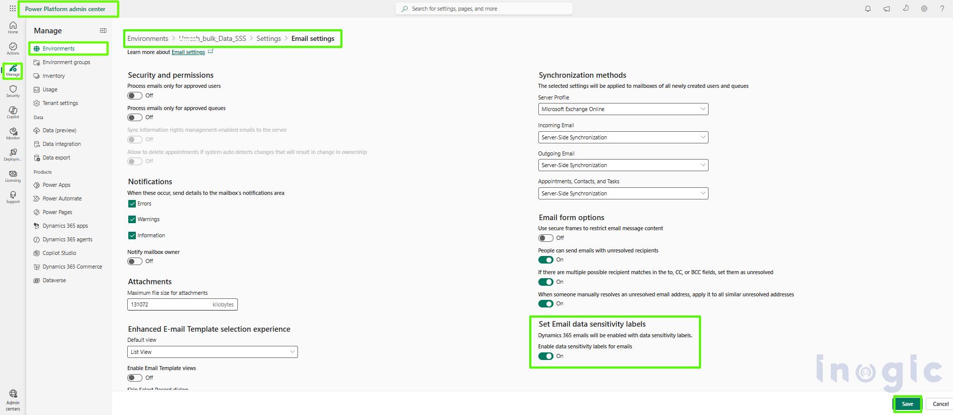 How to Secure Emails in Dynamics 365 with Microsoft Purview Sensitivity Labels