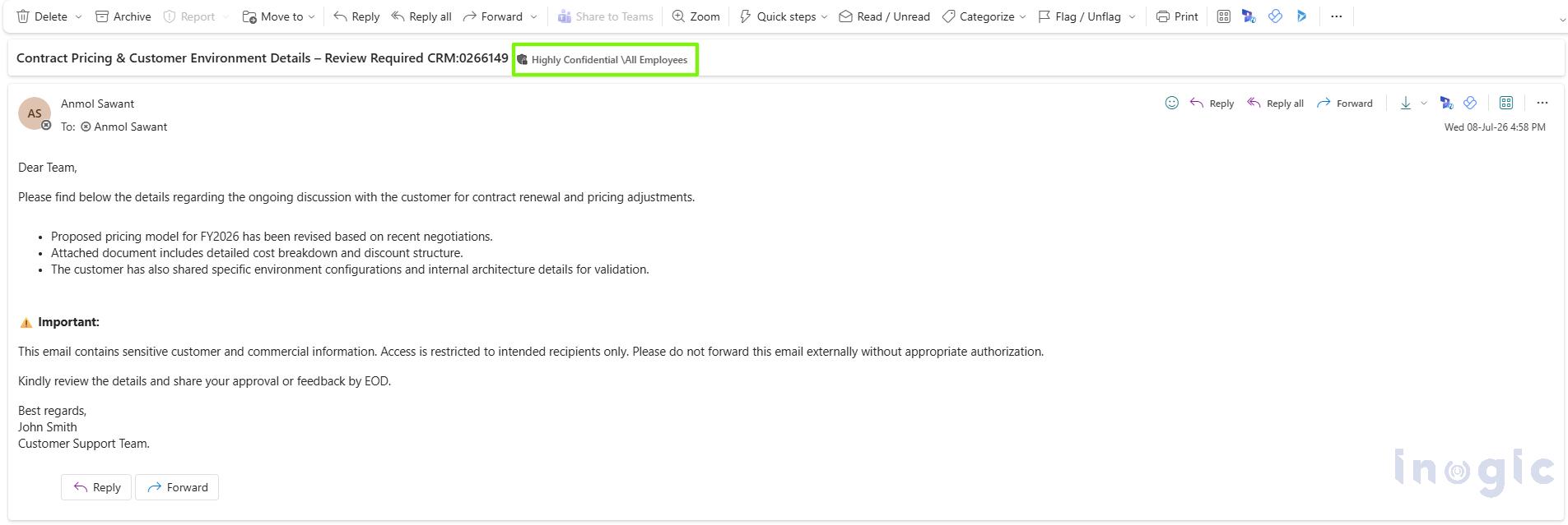 How to Secure Emails in Dynamics 365 with Microsoft Purview Sensitivity Labels