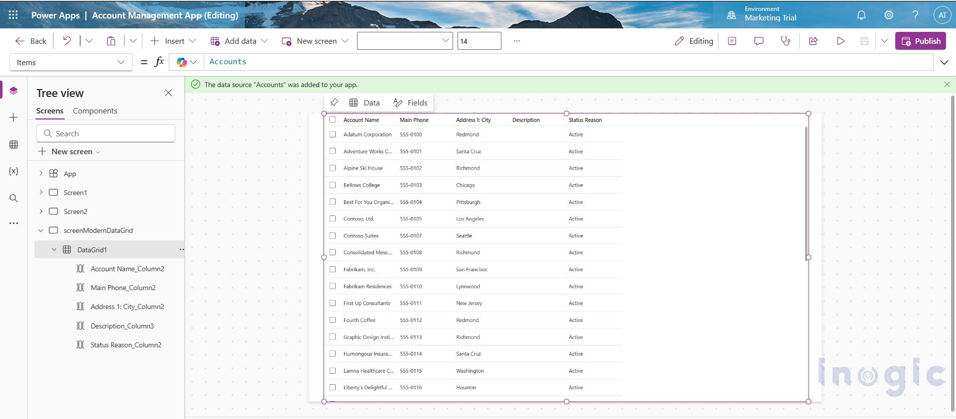 Modern Data Grid vs Gallery vs Data Table in Power Apps Canvas Apps