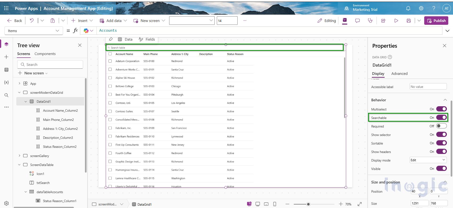 Modern Data Grid vs Gallery vs Data Table in Power Apps Canvas Apps