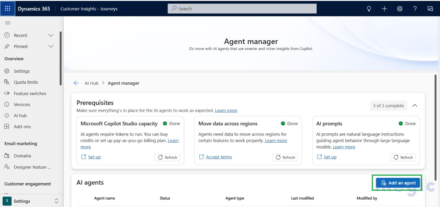 Outreach Optimization Agent (Preview) in Dynamics 365 Customer Insights