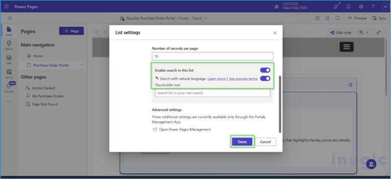 Simplify Record Search in Power Pages with Natural Language Search