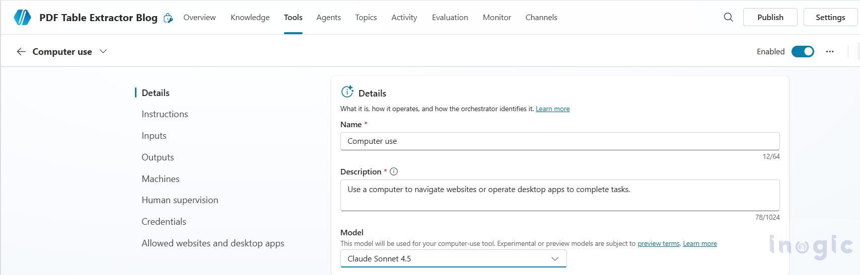 Automating PDF Data Extraction Using Computer Use within Copilot Studio