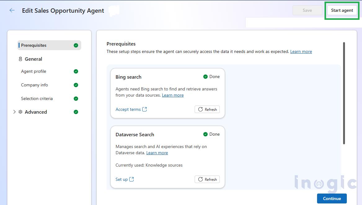 Configuring the Sales Opportunity Agent in Dynamics 365