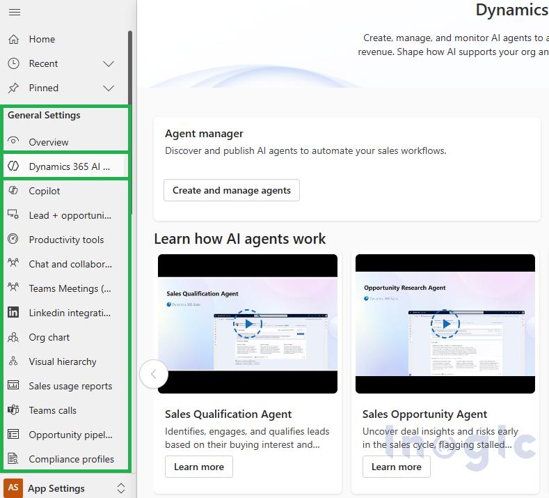 Configuring the Sales Opportunity Agent in Dynamics 365