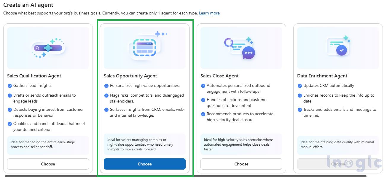 Configuring the Sales Opportunity Agent in Dynamics 365