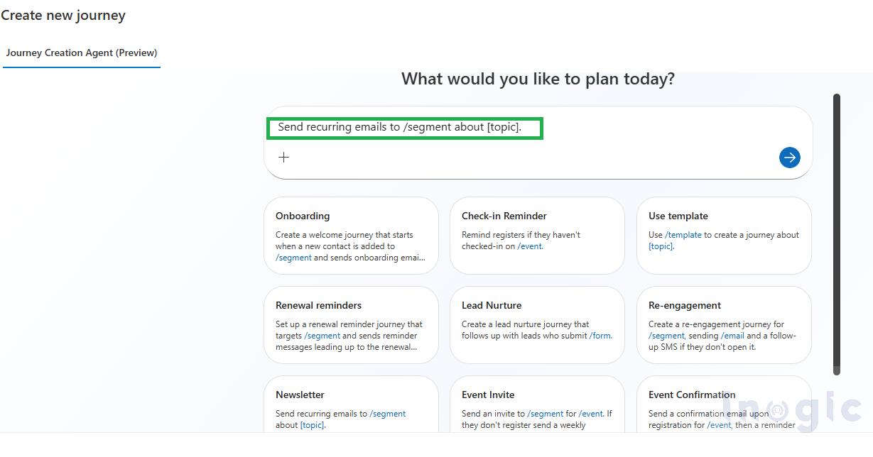 From Idea to Journey in Minutes Meet the Journey Creation Agent