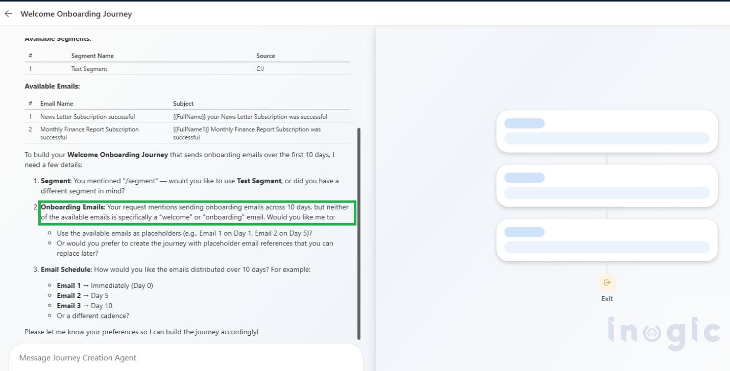 From Idea to Journey in Minutes Meet the Journey Creation Agent