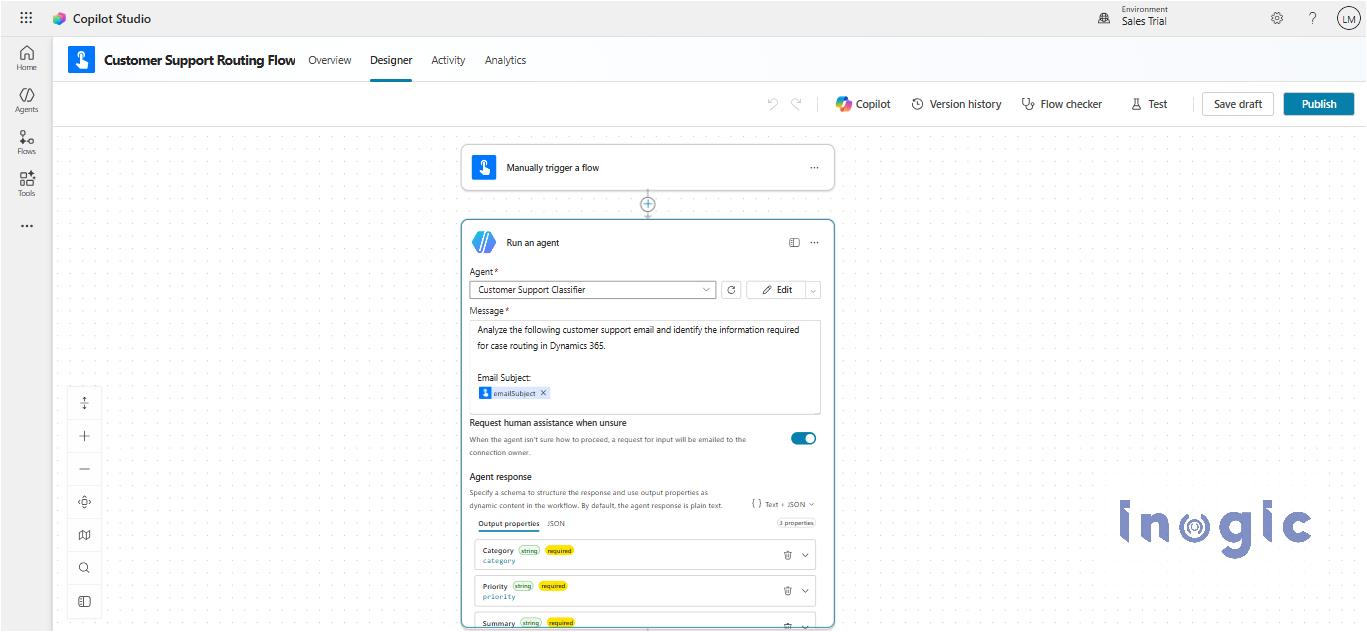 How to Add an Agent Node to an Agent Flow in Microsoft Copilot Studio