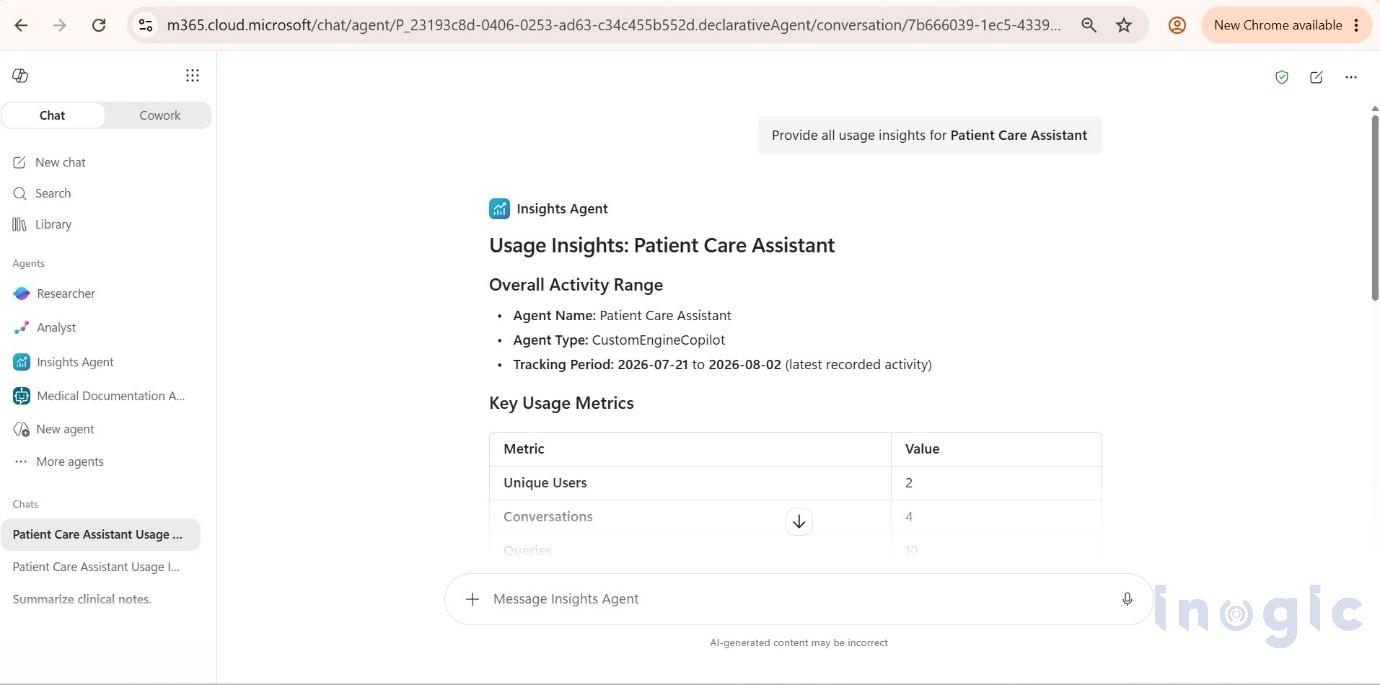 How to Analyze Copilot Agent Adoption Using Microsoft 365 Insights Agent