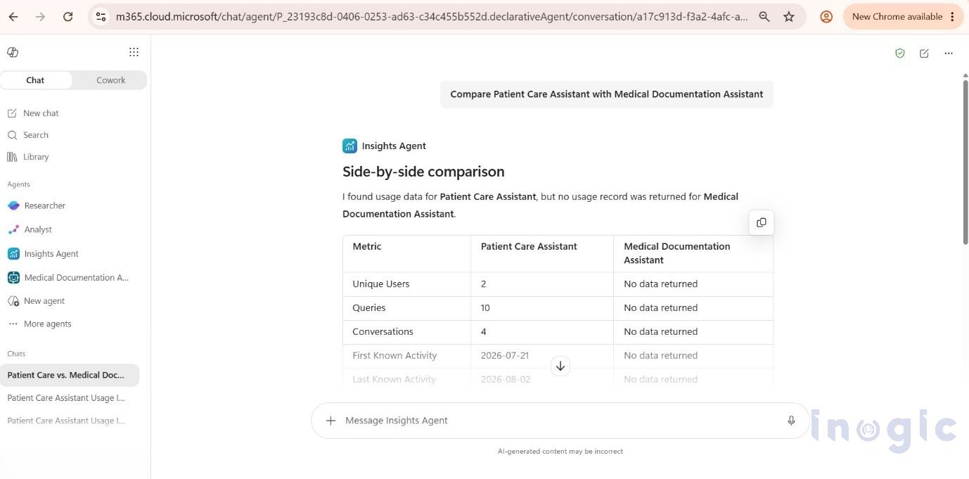 How to Analyze Copilot Agent Adoption Using Microsoft 365 Insights Agent