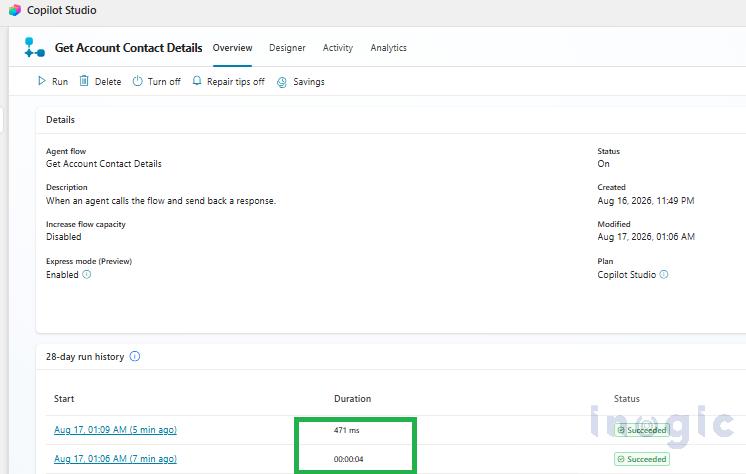 How to Improve Agent Flow Performance in Copilot Studio Using Express Mode
