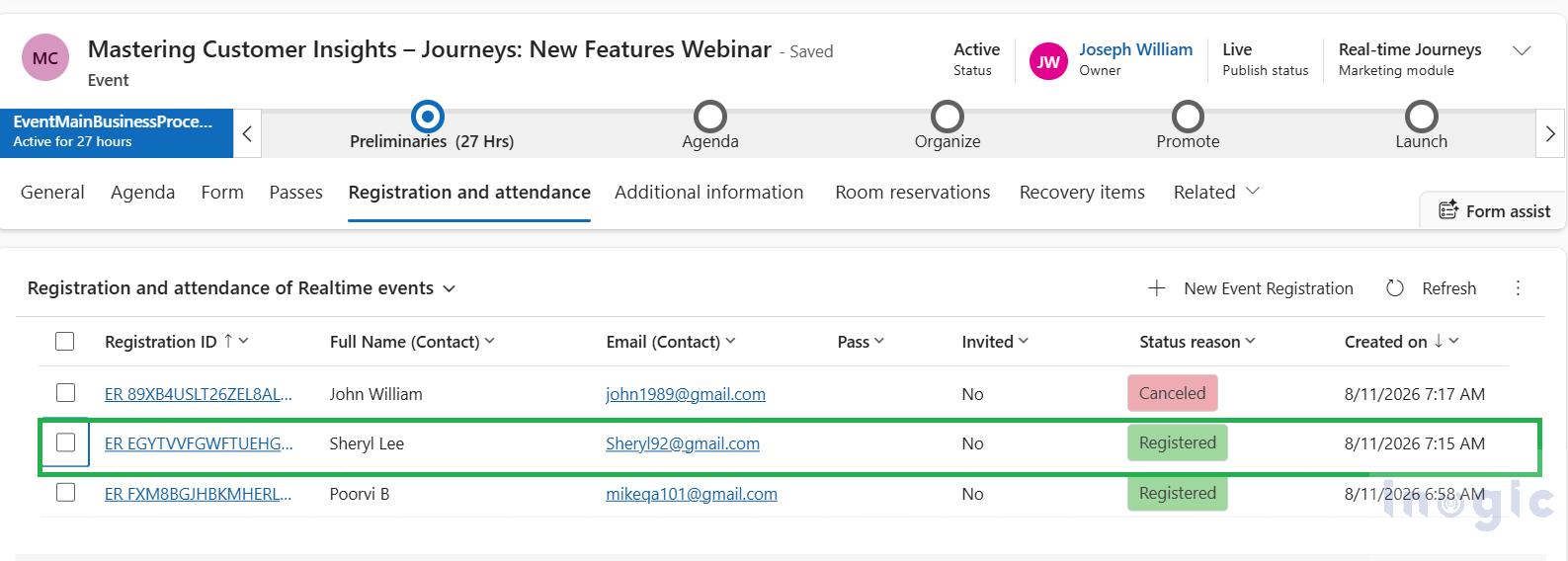 Setting Up Event Waitlists in Dynamics 365 Customer Insights - Journeys
