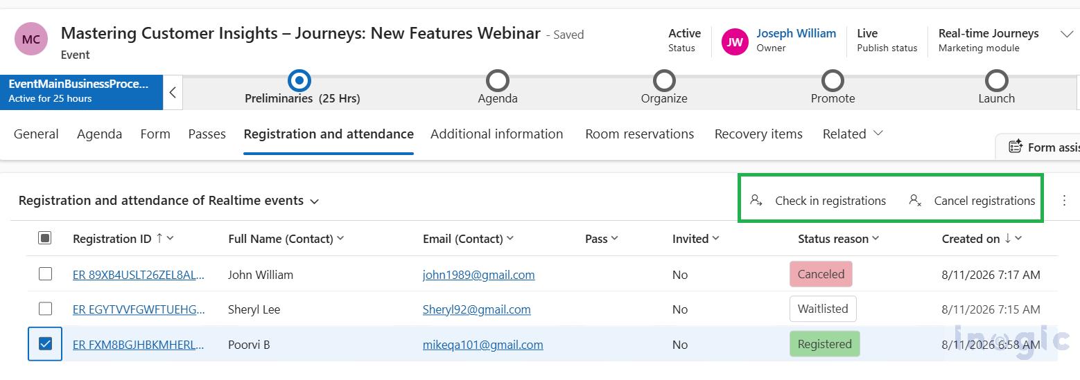 Setting Up Event Waitlists in Dynamics 365 Customer Insights - Journeys