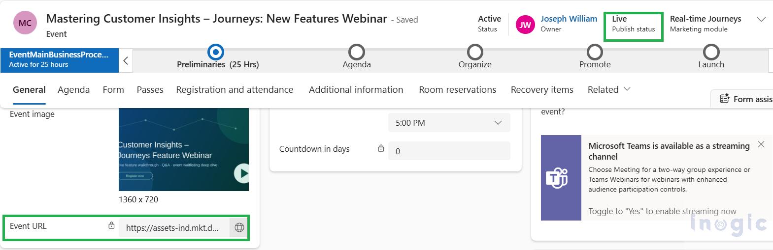 Setting Up Event Waitlists in Dynamics 365 Customer Insights - Journeys