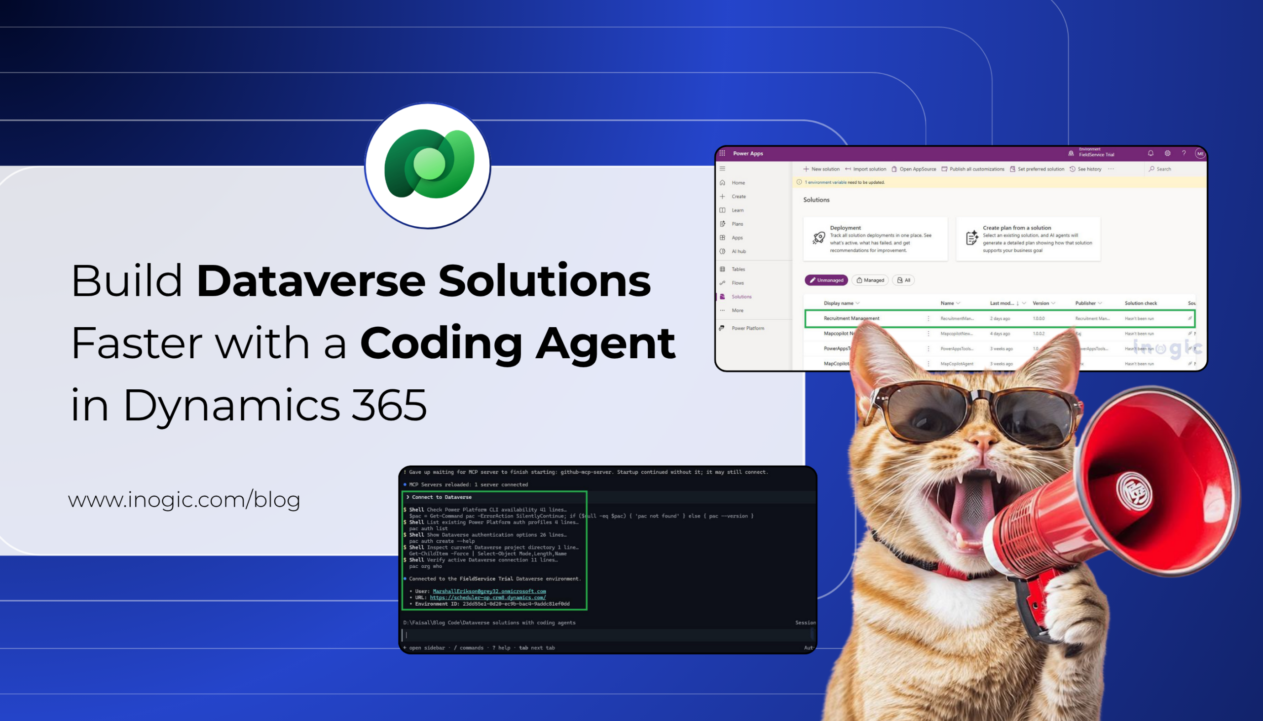 Build Dataverse Solutions Faster with a Coding Agent in Dynamics 365