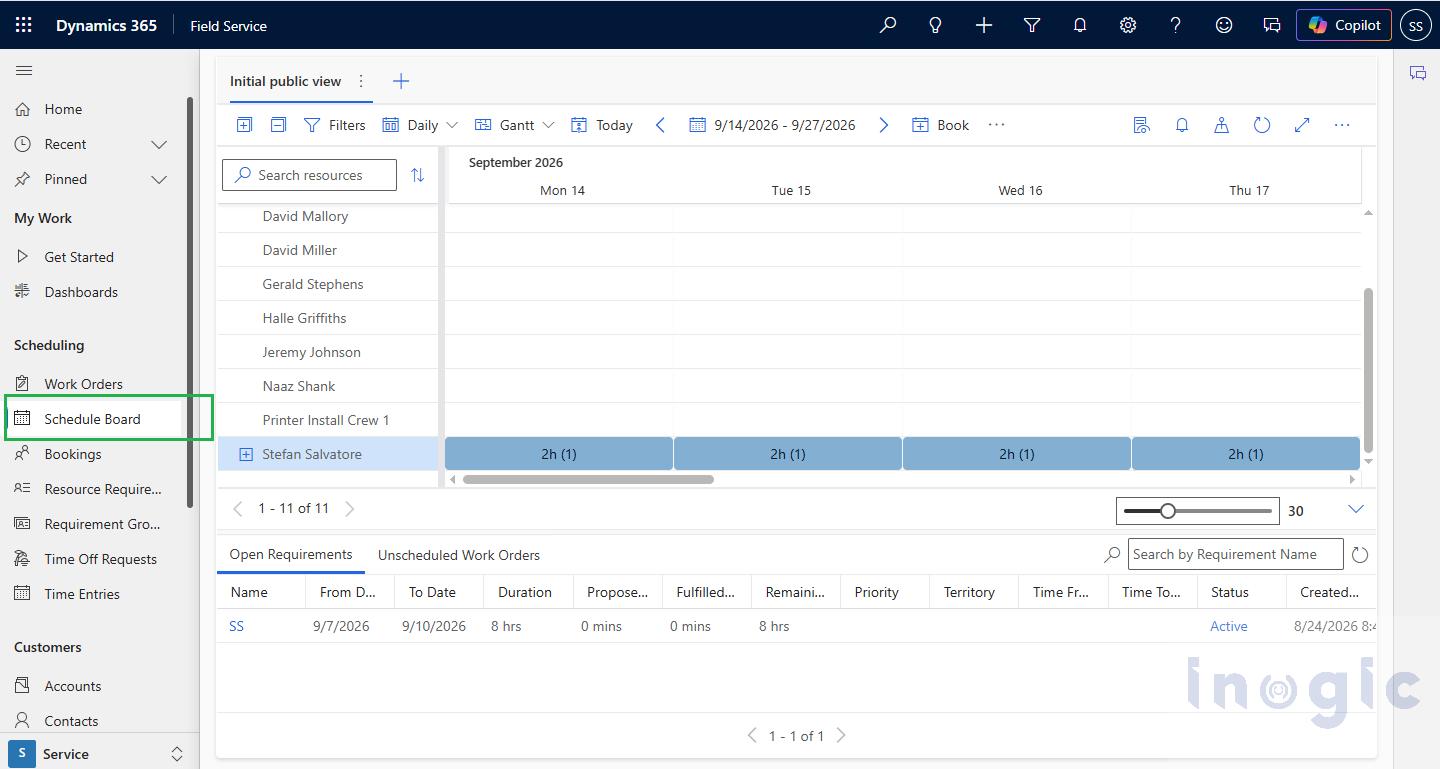 Cancel segments of a booking in Dynamics 365 Field Service