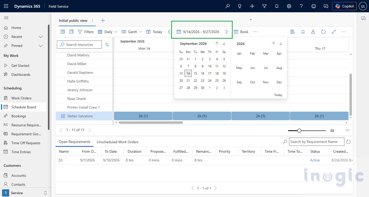 Cancel segments of a booking in Dynamics 365 Field Service