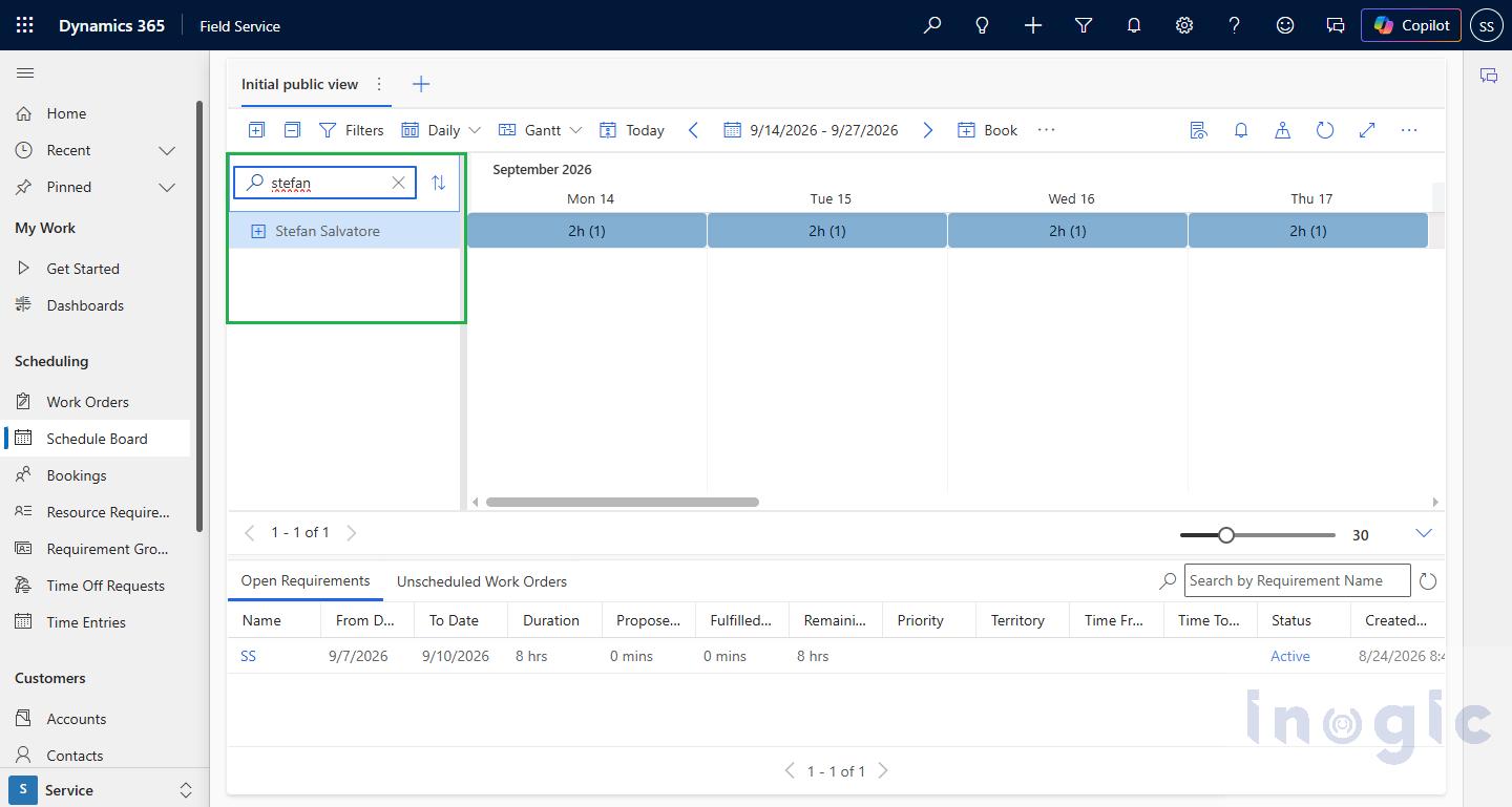 Cancel segments of a booking in Dynamics 365 Field Service