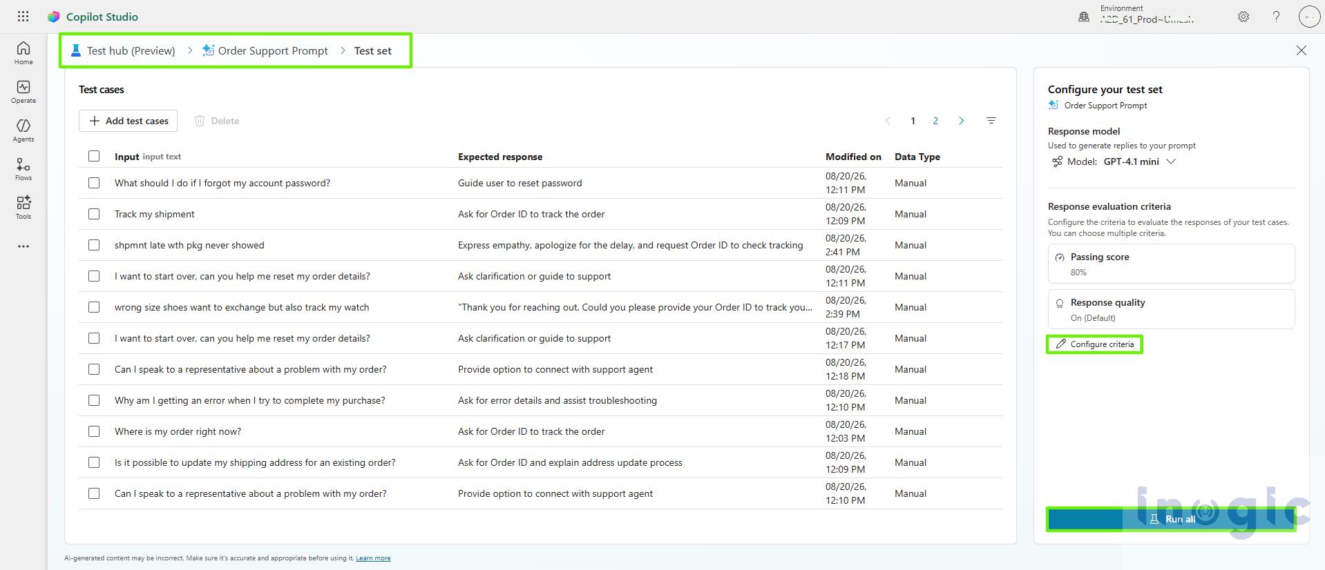 How Batch Testing Prompts Helps You Build Reliable Copilot Agents
