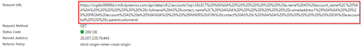 Query Microsoft Dataverse Data Using SQL