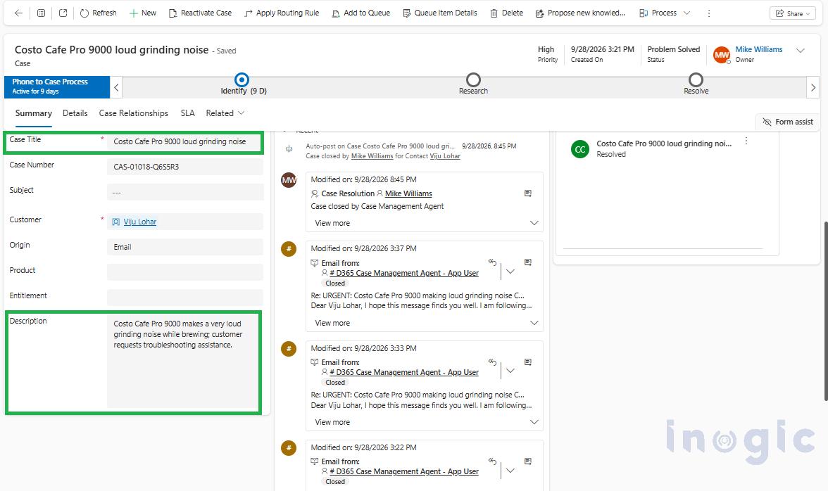 Enhancing Customer Service Automation with AI Agents in Dynamics 365 CRM