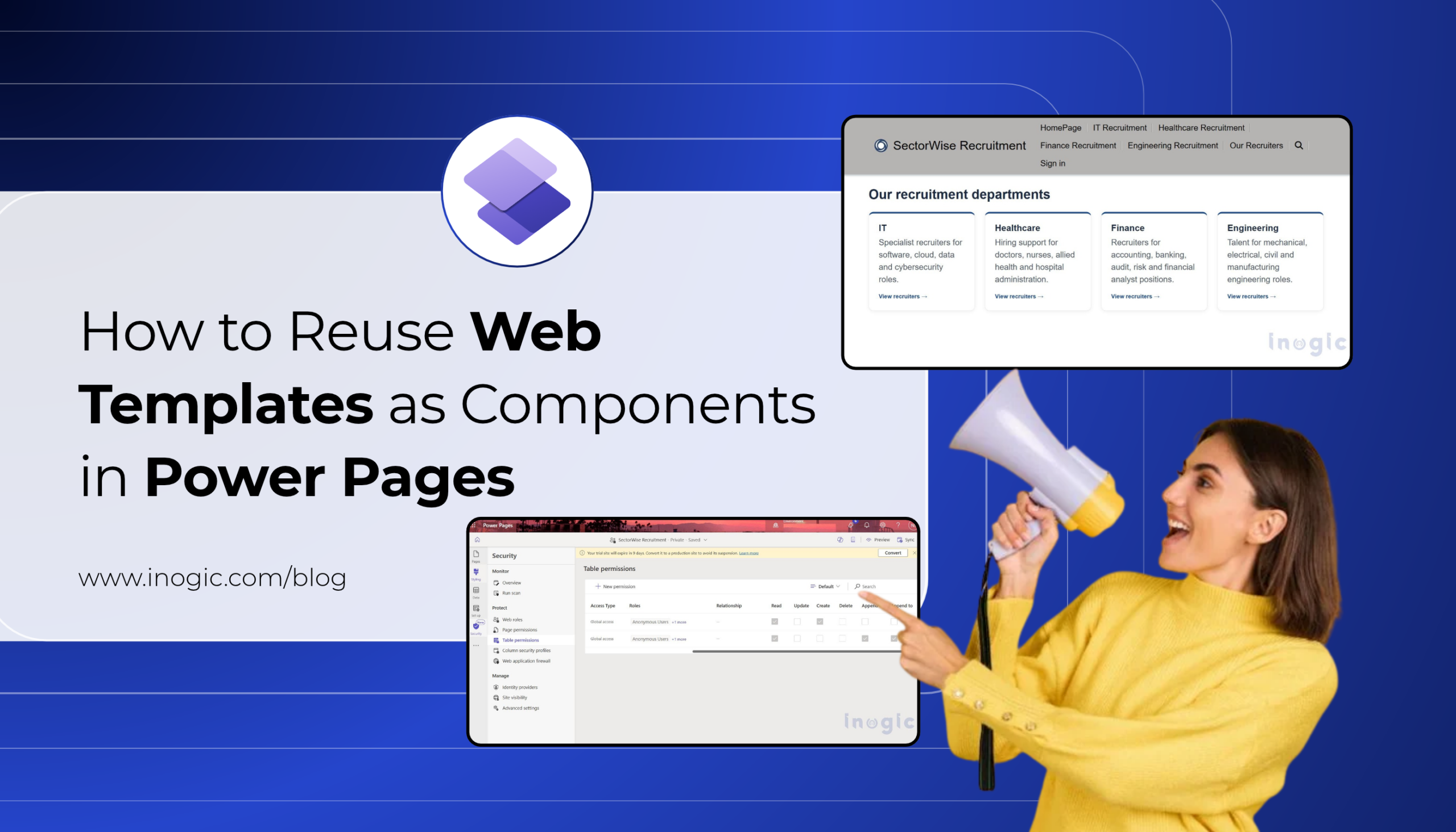 How to Reuse Web Templates as Components in Power Pages