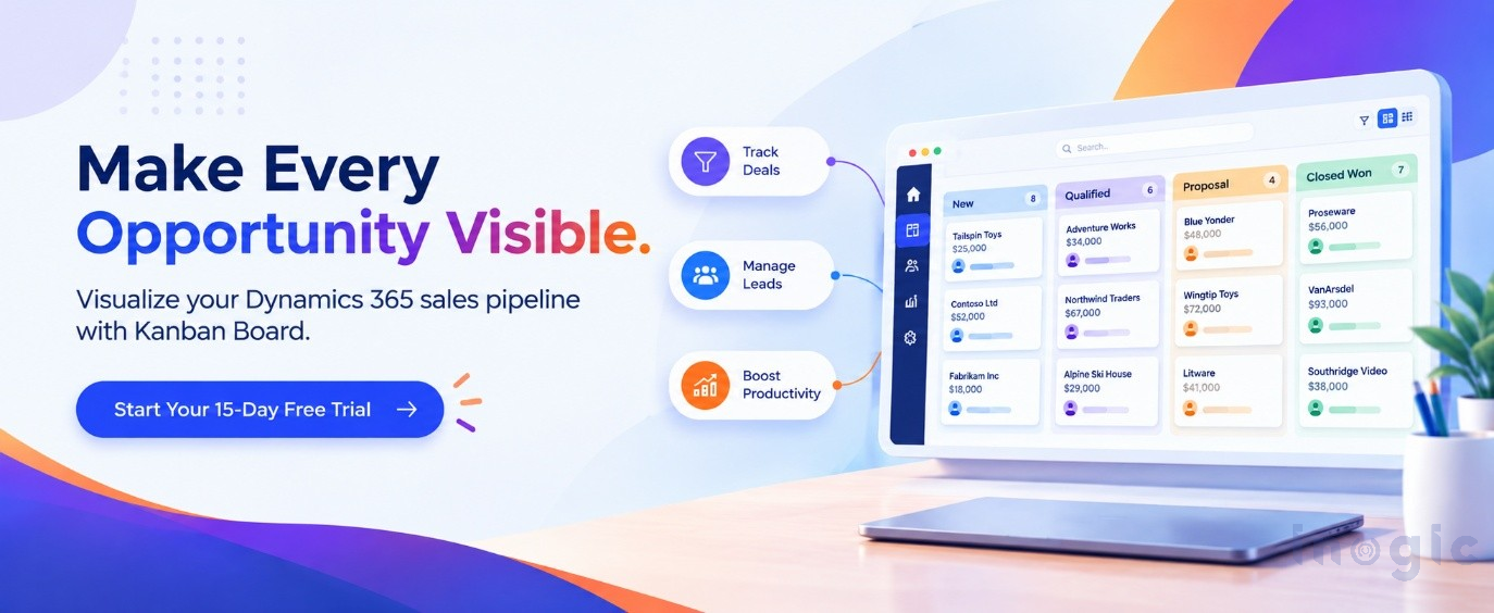 Kanban Board Dynamic 365 - Inogic