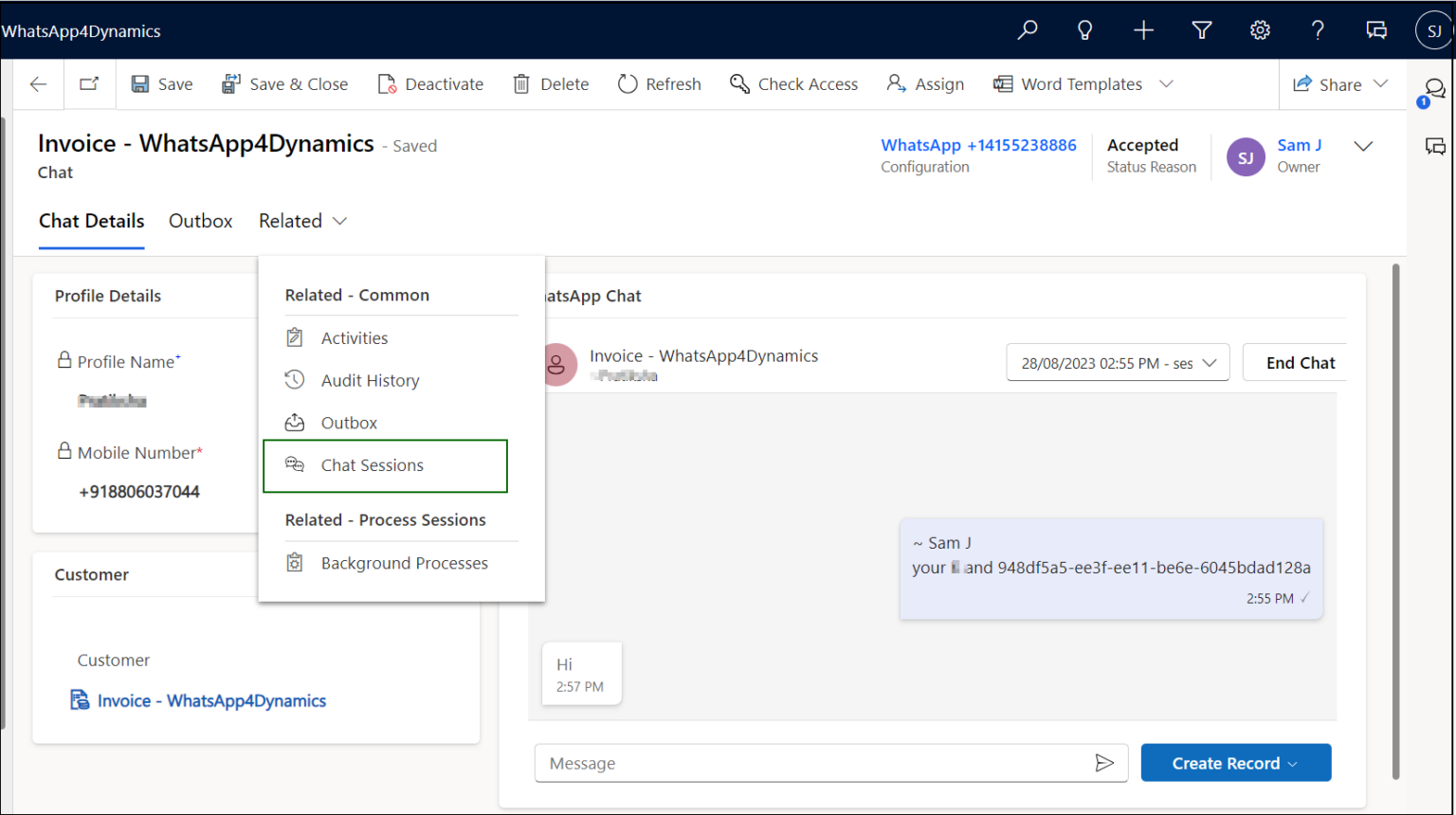 WhatsApp Dynamics 365 CRM Integration | Inogic