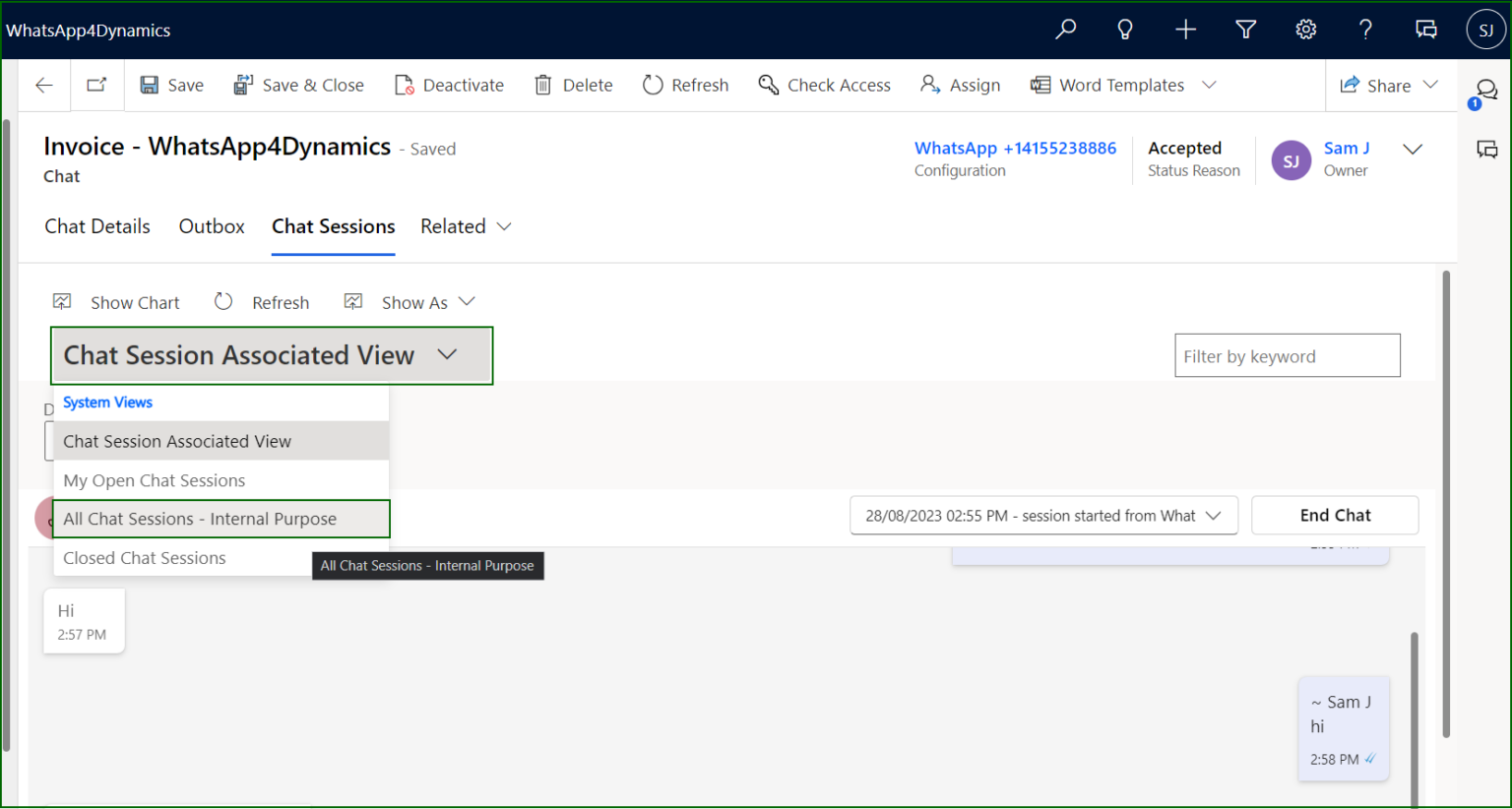 WhatsApp Dynamics 365 CRM Integration | Inogic
