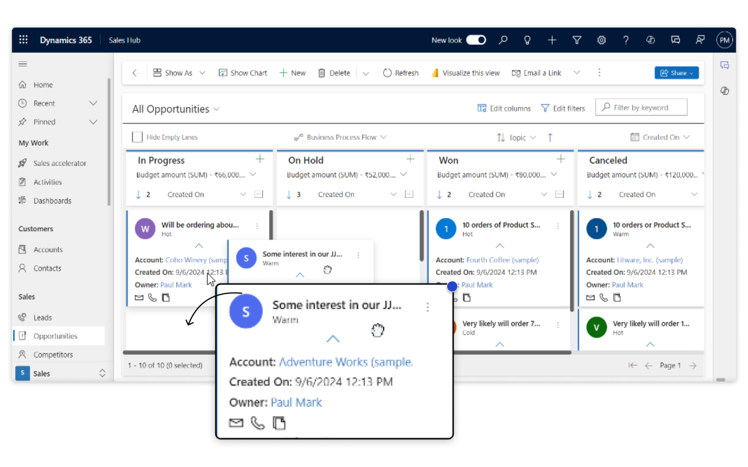 Kanban Board for Dynamics 365 CRM | Kanban View for your CRM