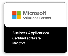 Maplytics Certified Software badge