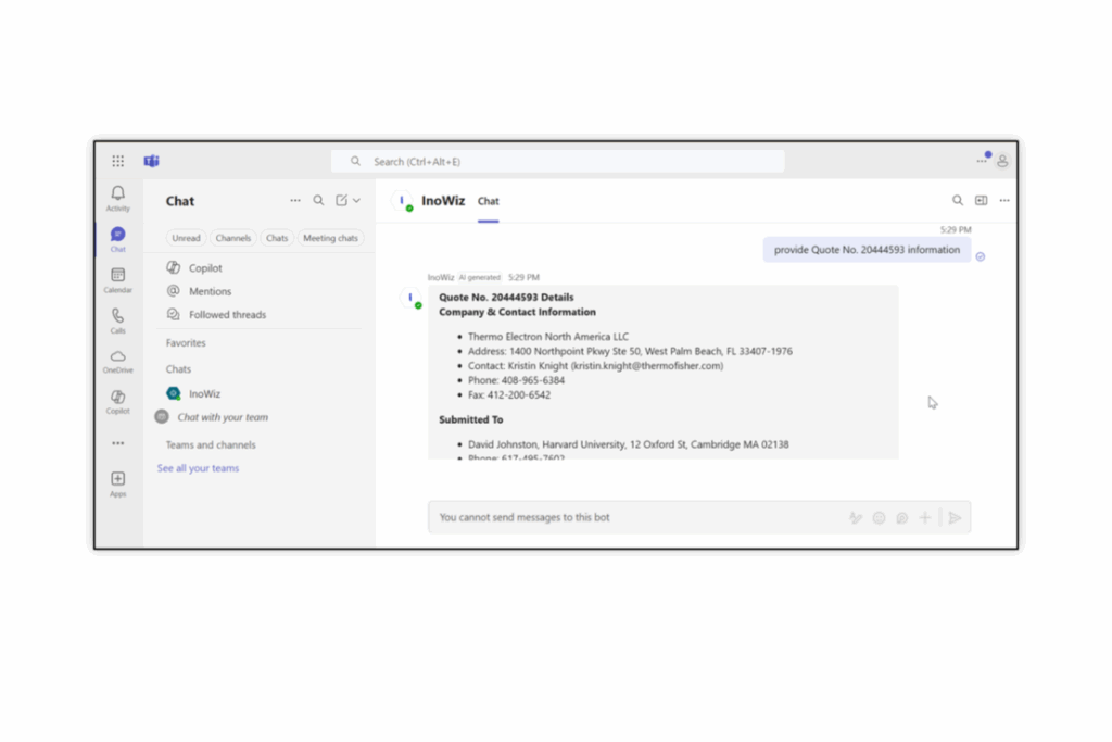 Conversational SharePoint Copilot Agent Search Across Multiple Documents