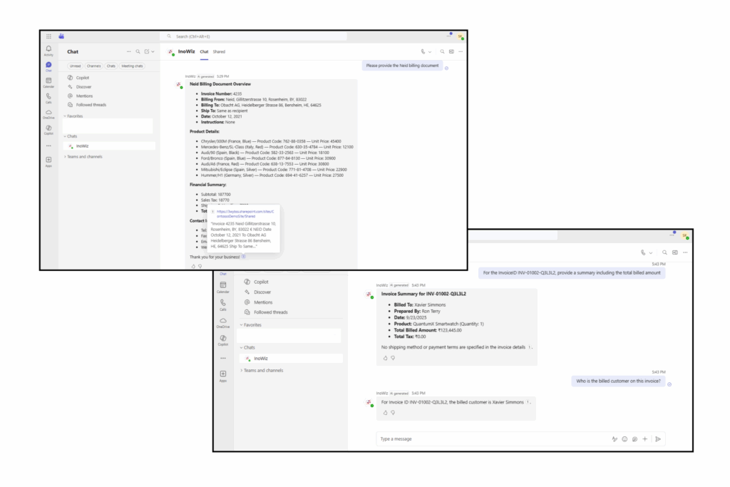 AI Search for SharePoint Document using Copilot