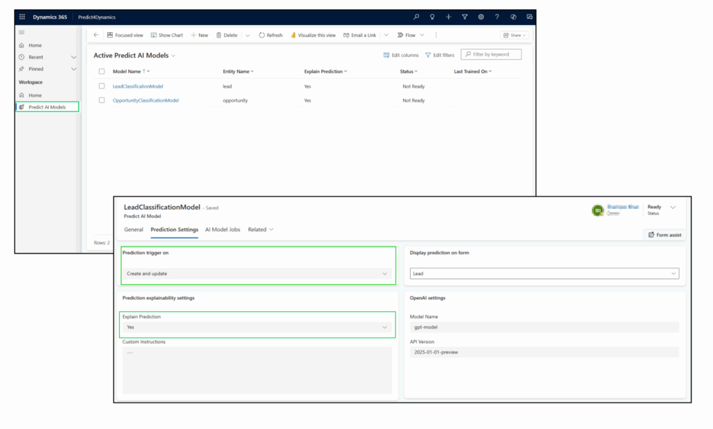 AI & ML-Powered Predictive Intelligence for Dynamics 365 CRM