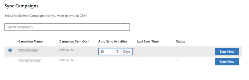 Configure Sync Jobs